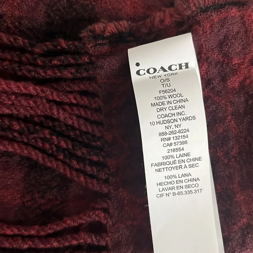 Coach Scarf